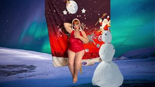 Granny Carmen Claus: Delicious Dildo Fucking Elf