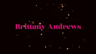 Hot Blonde Beauty Brittany Andrews Masturbates Wearing Sexy Fishnet Tights!