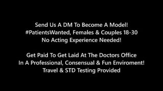 Freshman Gets Mandatory Hitachi Orgasm From Doctor-Tampa – Yasmine Woods