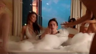 Teen babysitter Sophia Sterling is seducing her boss after getting hired.The blonde babe lets him suck on her small tits before giving sloppy blowjob.