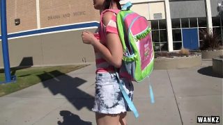 WANKZ- Hot Emo Alexis Eats Her Teacher’s Spunk