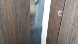 I surprised my stepmother in the shower with my cock ready for her