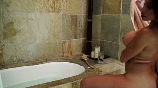 Mature Pornstar Sheila Marie Fucking Huge Cock After her Bath