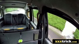 Cabbie Gets a Double K Titwank from Gorgeous Mature Before Drilling Her Hard